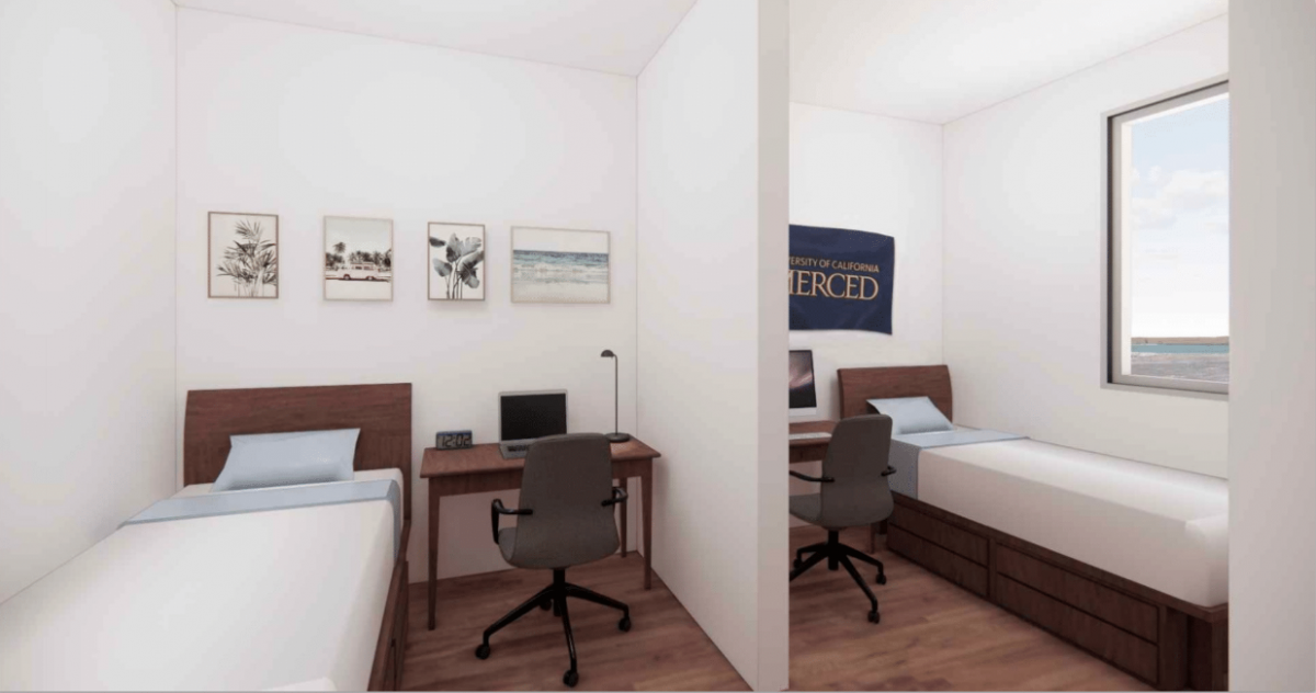 Scholars Vista – rendering of interior amenity space.